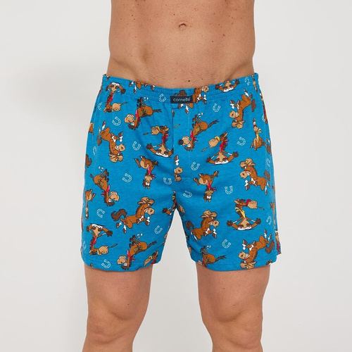 Cornette Classic 011/191 Horses férfi boxeralsó – laza szabású pamut boxer