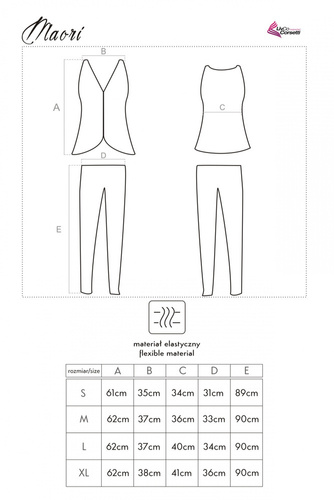 Maori LC 90099 Női pizsama LivCo Corsetti Fashion LivCo Corsetti Divat