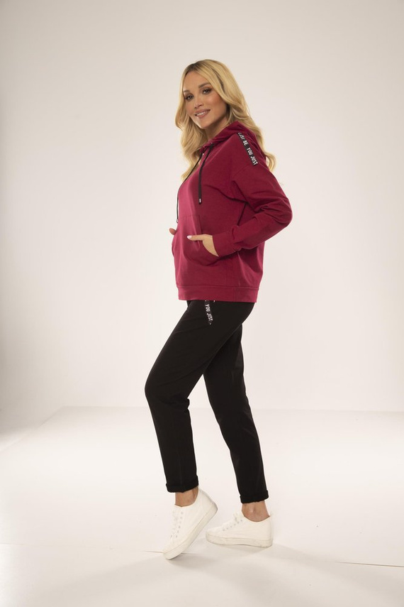 496 Just Forex női tréningruha - gesztenyebarna színben