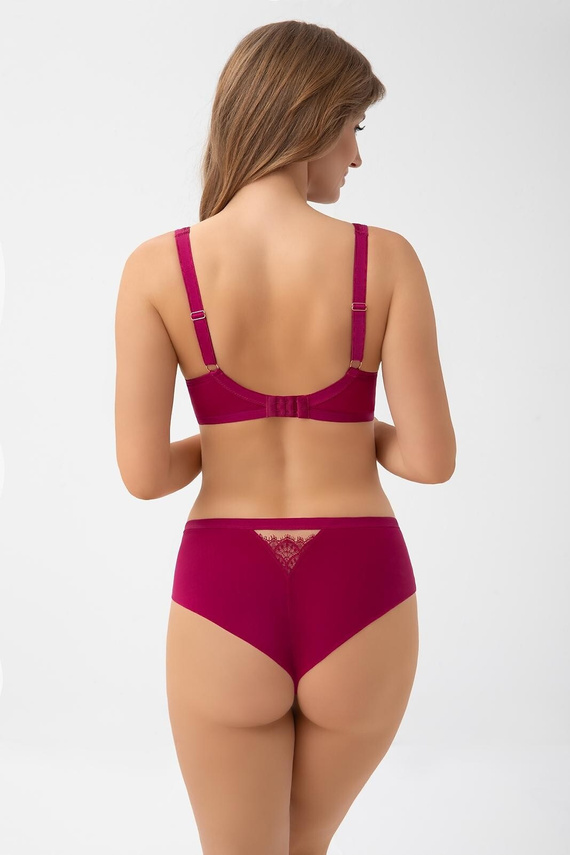 Gorsenia B006 Dayana brazil fazon bugyi rózsaszín tüll csipke