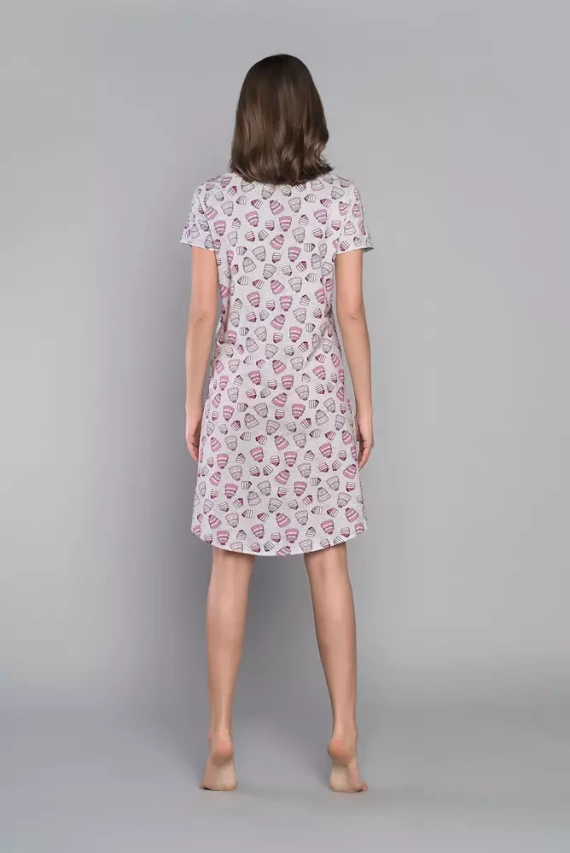 Dolce Női rövid ujjú ing Italian Fashion - nyomtatás