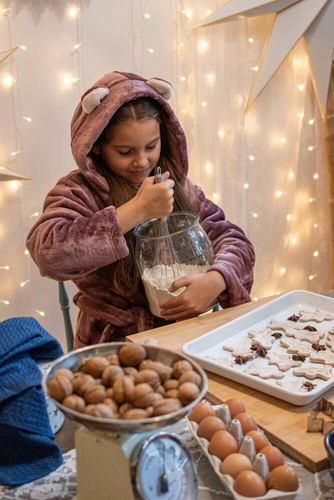 730 Serena Forex Gyermek fürdőköpeny - bogyó
