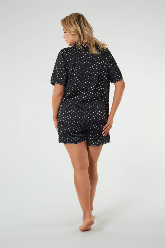 Ria Női rövid ujjú pizsama, rövidnadrág Italian Fashion - print