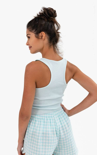 Sensis Priscilla pizsama blúz - menta