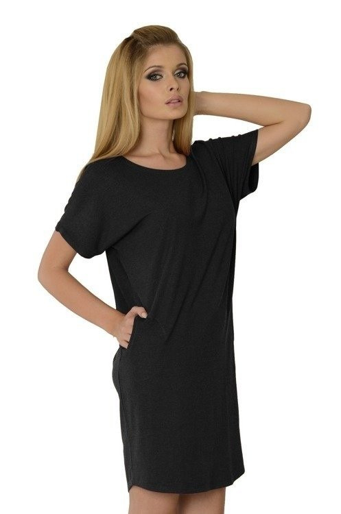 523 Paula hálóing kr. ujj - mocca