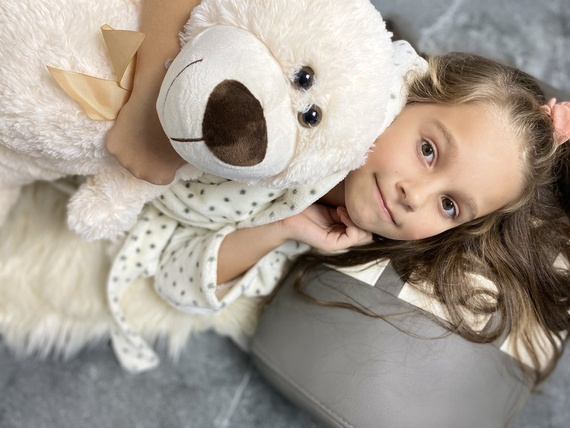 367 Melanie Forex Gyermek fürdőköpeny - ekrü színű