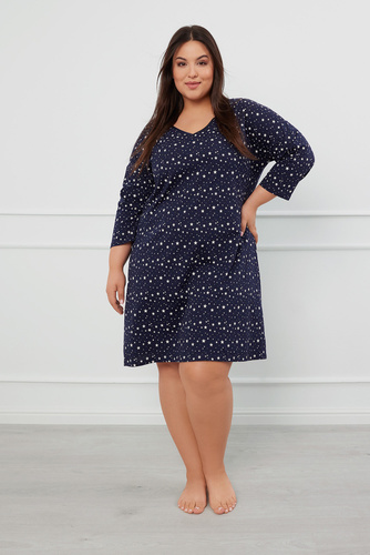 Libra hálóing, 3/4 ujjú Italian Fashion - nyomtatás