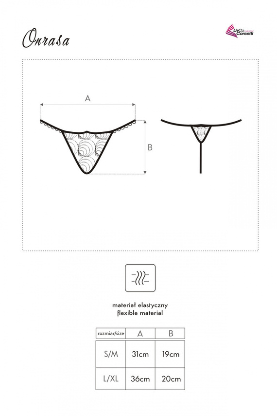 Onrasa LC 90517 Női tanga LivCo Corsetti divat