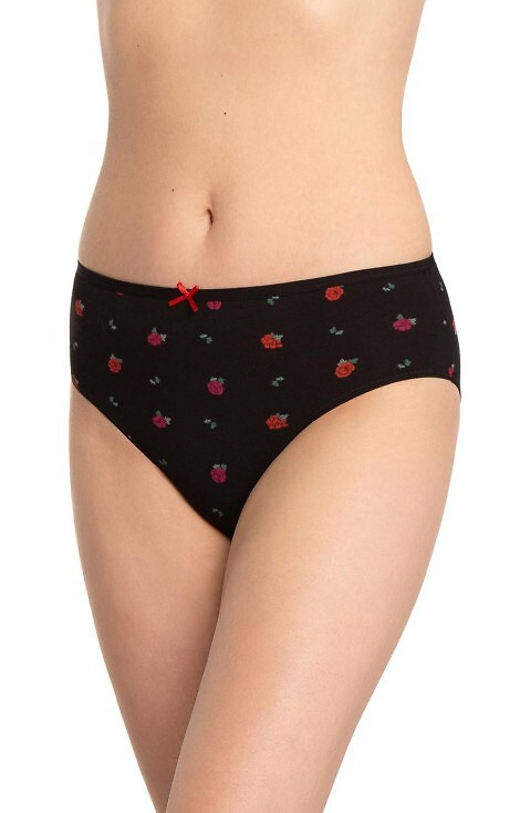 L-122BI-61 Lama női bugyi 3 darabos, pamut, klasszikus szabású