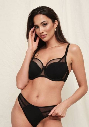BC-676 Sophie félig párnázott melltartó Kinga fekete