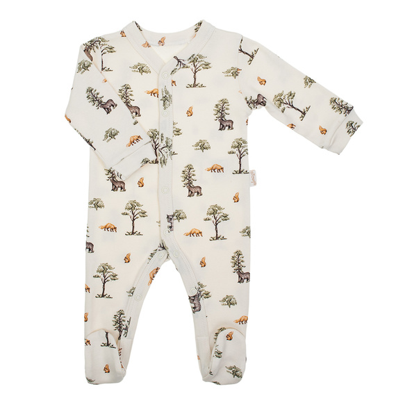 218031 Yogi Bear Nicol pamut pizsama - erdei mintás, hosszú ujjú, hosszú ujjú