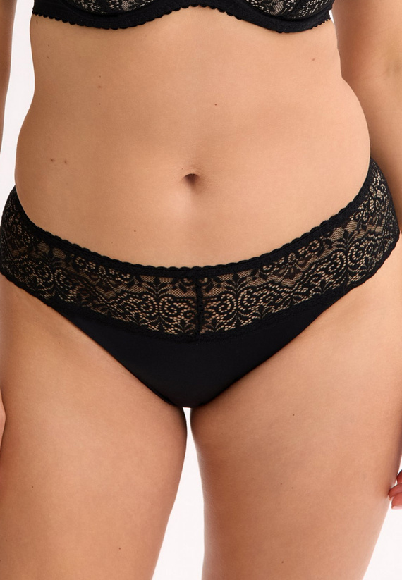 GFP 039 Malika Női bugyi Gaia fekete