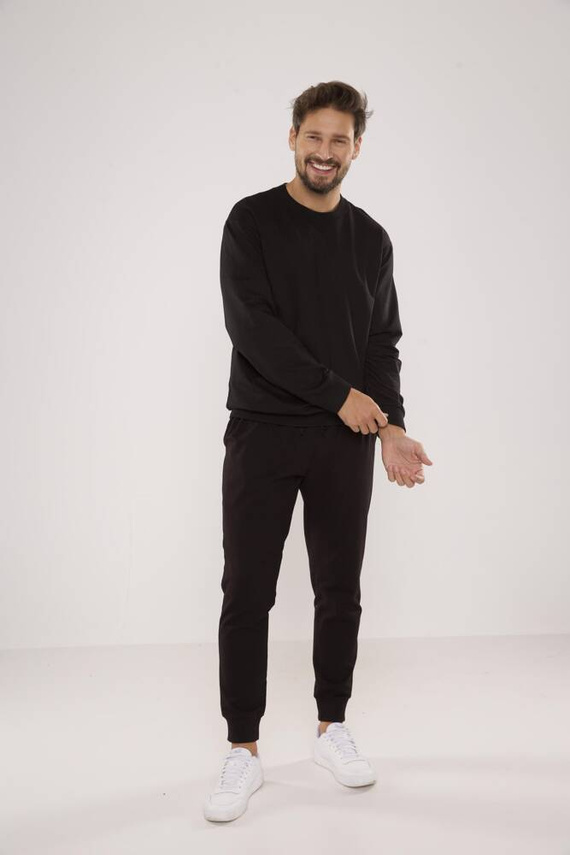 728 Just Forex férfi pulóver - fekete