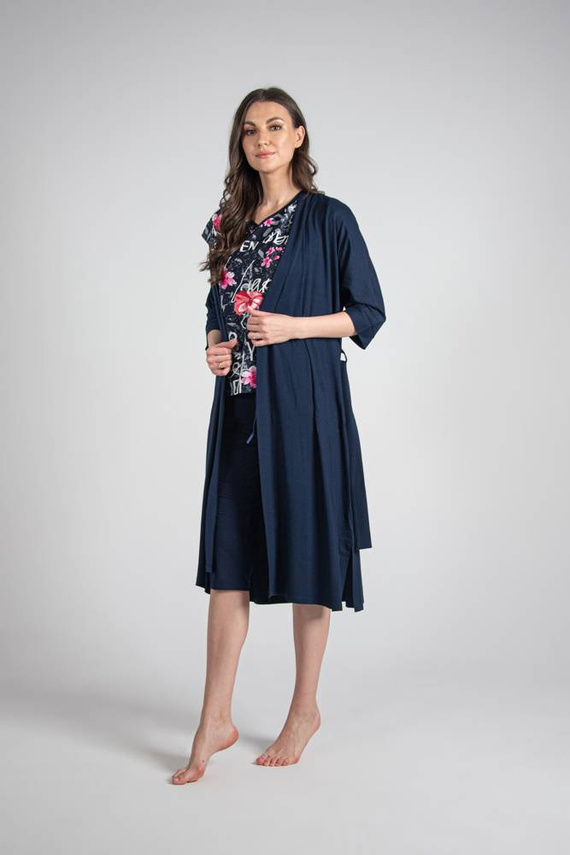 676 Soled női pizsama Forex - tengerészkék