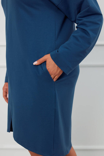 Grafi Női cipzáras női köntös Olasz divat - farmer