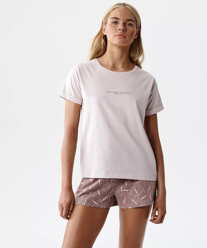 Atlantic NLP-508 női pamut pizsama rövidnadrágos szett