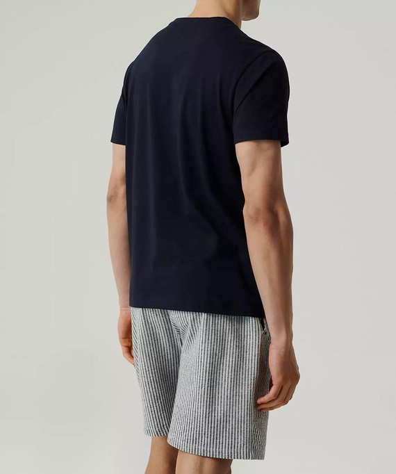 Atlantic NMP-381 férfi nyári pizsama pamut peach effect