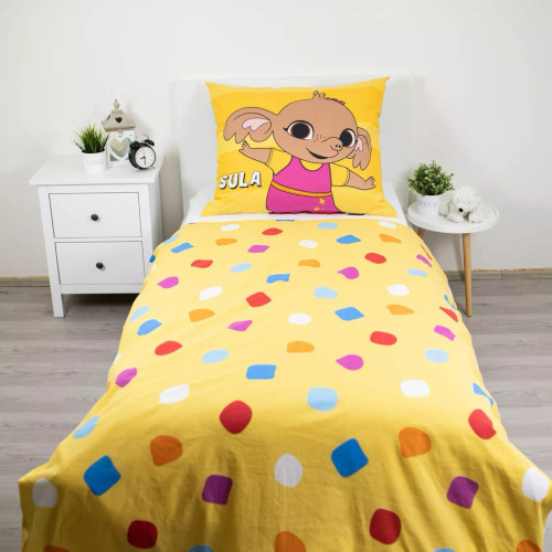 Bing Nyuszi és Sula ágynemű 140x200 pamut Jerry Fabrics
