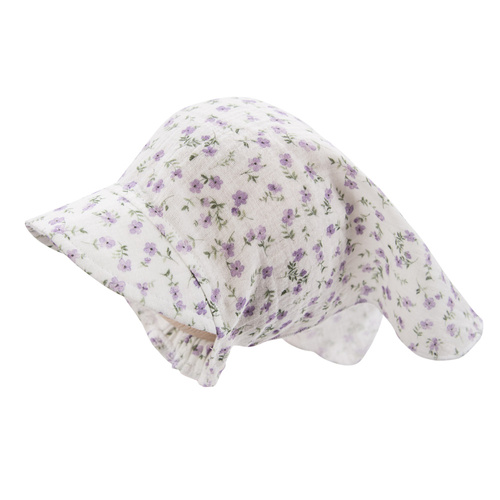 Meadow Chustka z daszkiem muślinowa Eevi - ecru