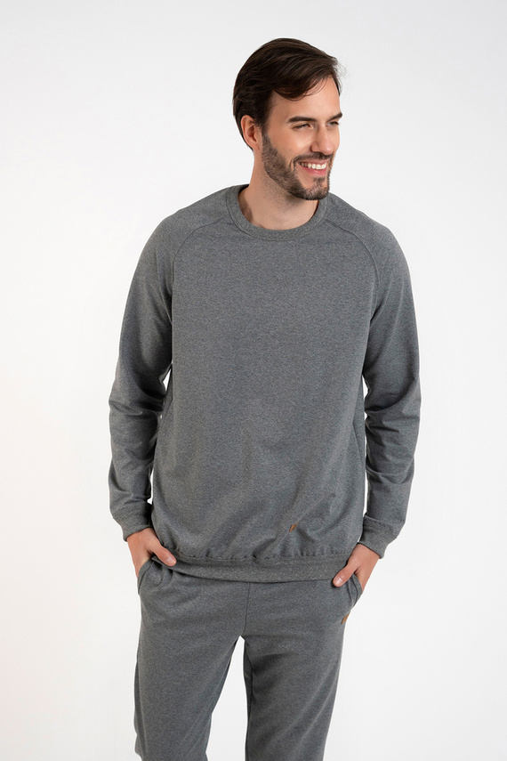 Hektor Italian Fashion férfi szett - közepes színű melange