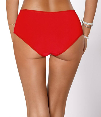 Cynthia Női Paripari magas derekú bugyi - piros