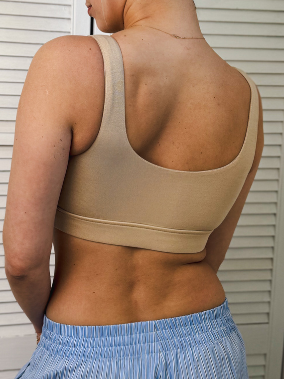 Milk&Love Mombri Klasyk vízálló szoptatós melltartó beige