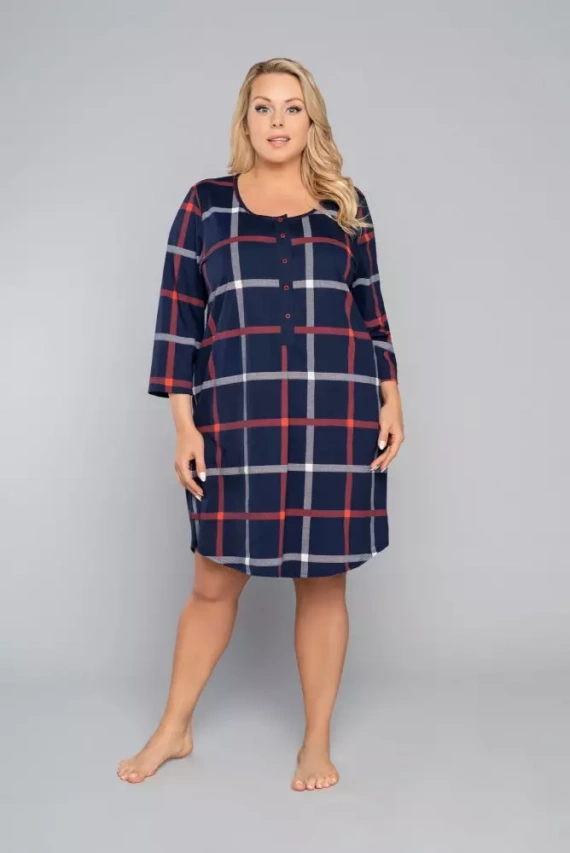 Izera női szoptatós és szoptatós 3/4 ujjú ing olasz divat - nyomtatás