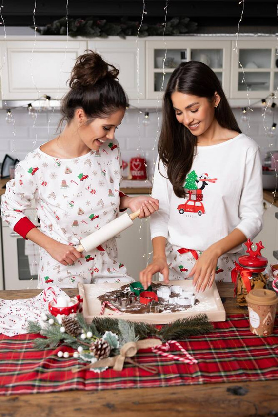 Lillian Sensis női pizsama -ecru színű