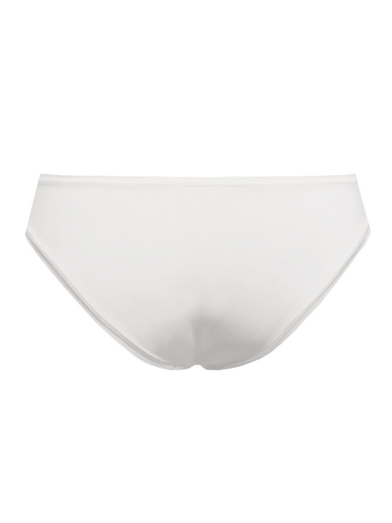 1555 Fantasztikus bugyi - varrás nélküli, mikroszálas, klasszikus szabású Sielei fehér