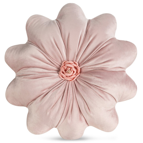 Flores Eurofirany virág alakú díszpárna Ø40 cm pink