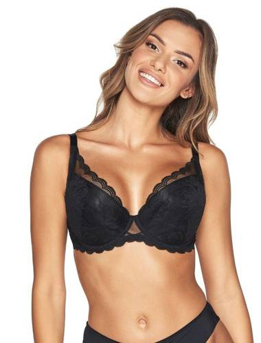PU-768 Alice I Push-up melltartó Kinga fekete