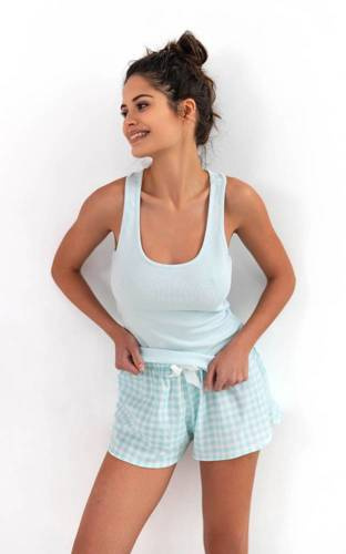 Sensis Priscilla pizsama blúz - menta