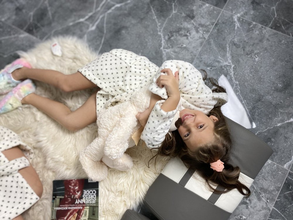 367 Melanie Forex Gyermek fürdőköpeny - ekrü színű