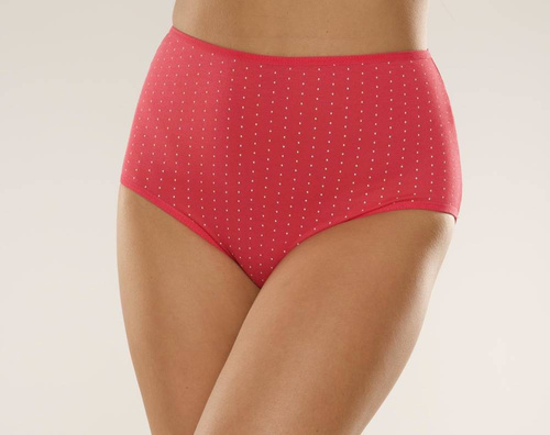 018 Sara De lafense magas derekú bugyi - málna pöttyök