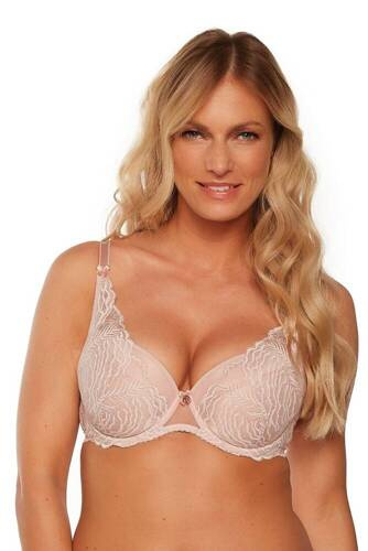 BS 1226 Abigail Push up melltartó Gaia - rózsaszín