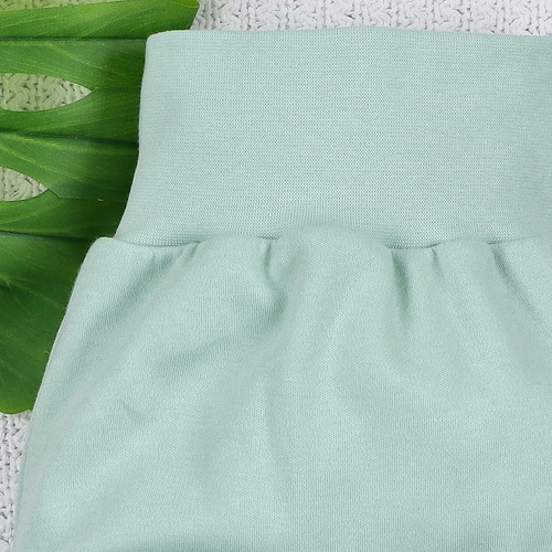 ABN-5573 Dino Explorer Nini baba fél zokni menta | bio pamut, kényelmes szabás