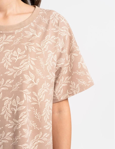 Moraj PDK2800-006 női hálóing bézs – pamut oversize fazon