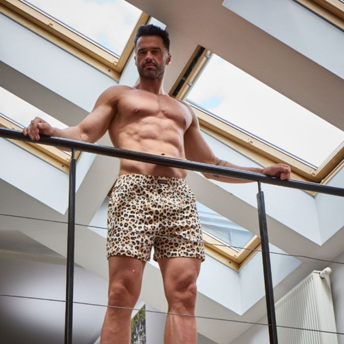 001/181 011/181 Cornette Classic férfi boxeralsó - Leopárd mintás | Kényelem és stílus | Kényelem és stílus