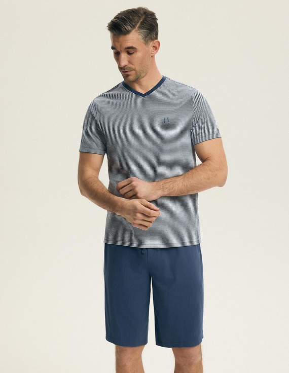 Henderson 44611 Poke férfi pizsama pamut rövid ujj rövidnadrág