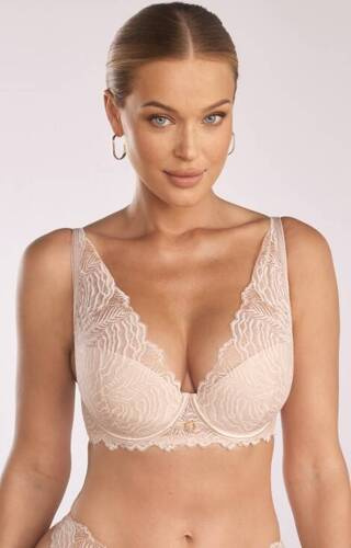 PU-1103 Luna Push-up melltartó Kinga - bézs színű