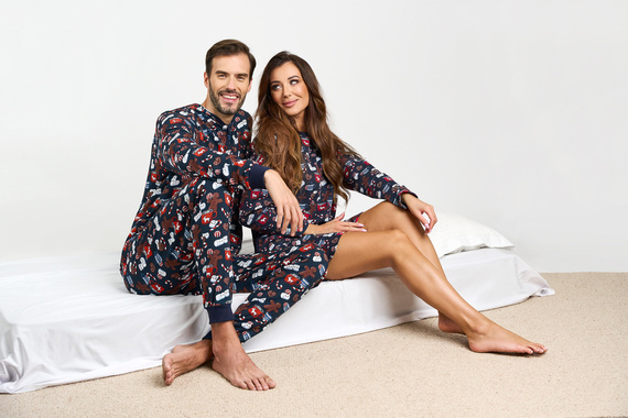 Sütik hálóing Olasz divat - print