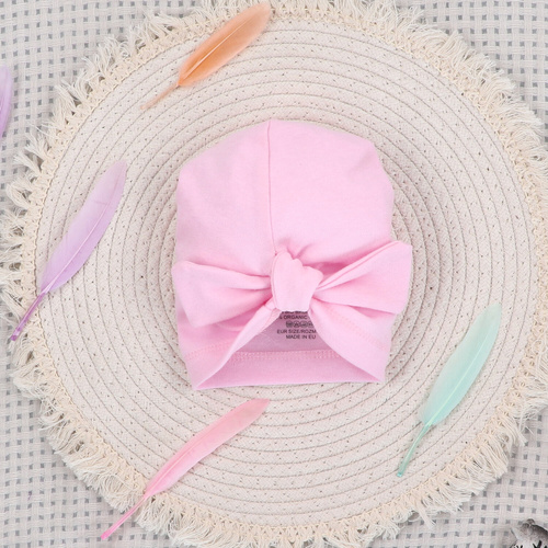 ABN-5547 Nini Happy Animals bébisapka organikus pamutból - biztonságos, környezetbarát, kényelmes