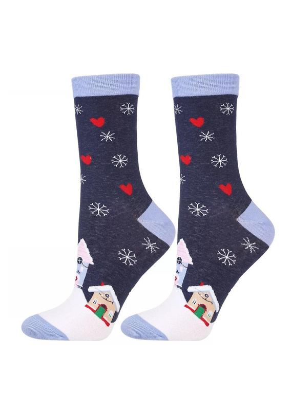 Moraj női zokni CSL450-045 - ünnepi, meleg, belülről frottír zokni