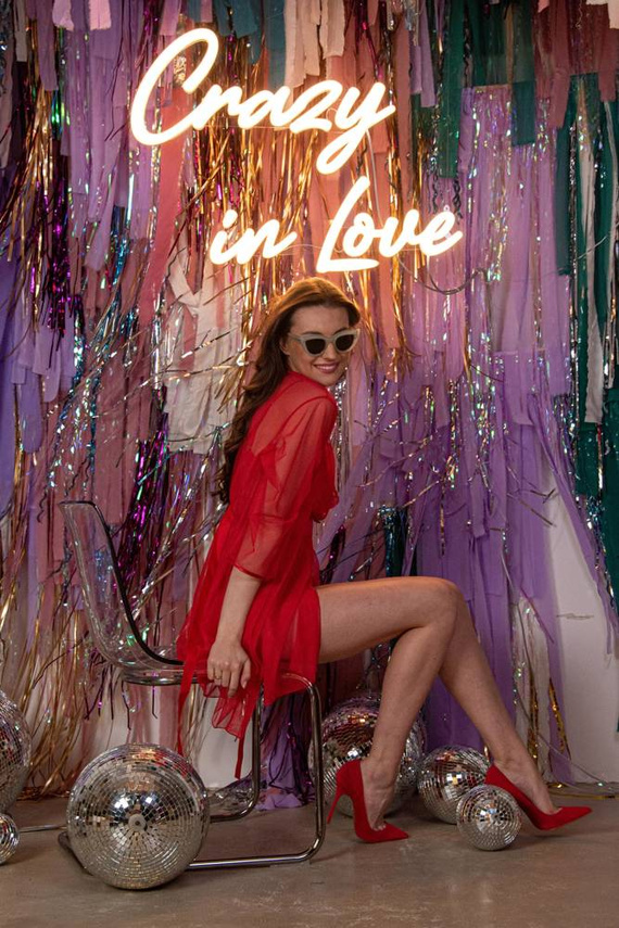 674 Florence Forex női köntös - piros