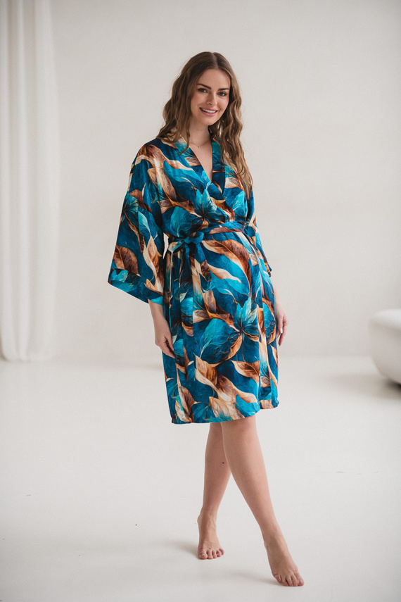 Milk&Love bambusz kismama köntös 100% viszkóz