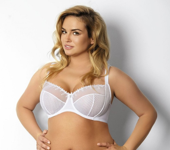 BC-343 Michelle Soft melltartó Kinga fehér