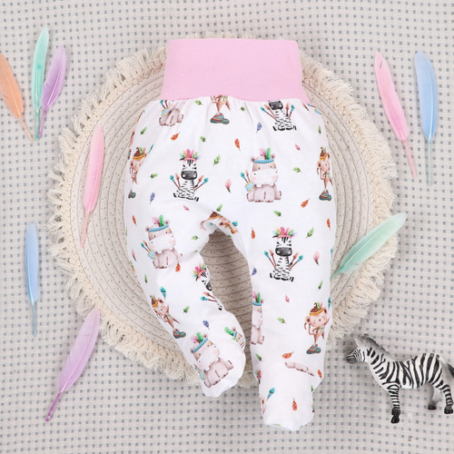 ABN-5542 Nini Happy Animals organikus pamut baba félalvóágy - kényelem, biztonság, környezetbarát