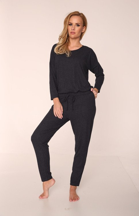 305 Paula női pizsamaköltöny - grafit