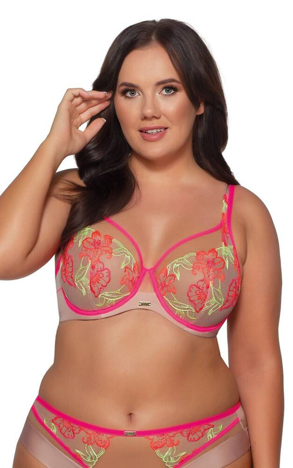 2072 Soft Ava melltartó rózsaszín