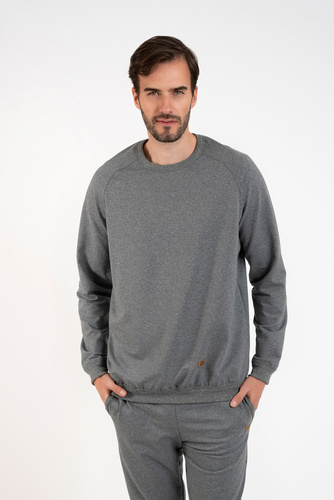 Hektor Italian Fashion férfi szett - közepes színű melange